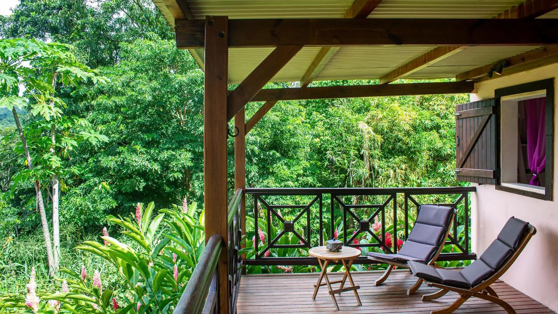 Au Jardin Des Colibris Ecolodge&Spa Deshaies Holiday park